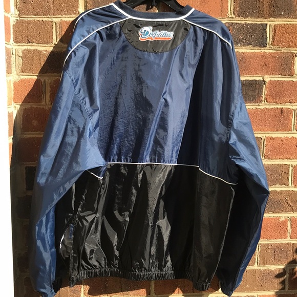 NFL Vintage Miami Dolphins Windbreaker Pullover - Picture 7 of 8